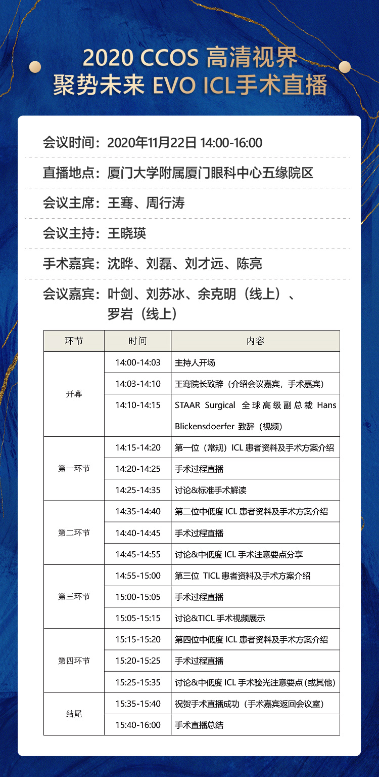 2020全国眼科年会本周线上线下同步启幕,365beat体育邀您鹭岛论道12 2020全国眼科年会本周线上线下同步启幕,365beat体育邀您鹭岛论道12